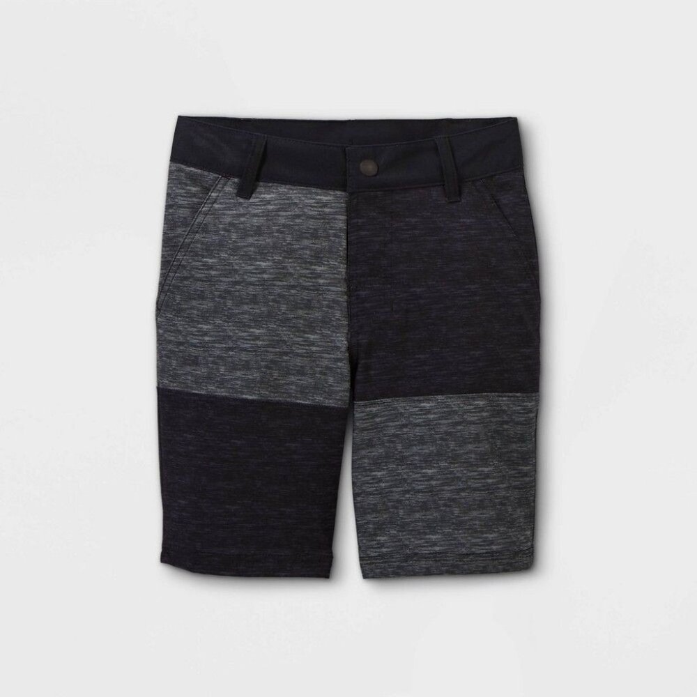 Art Class Boys' Pieced Hybrid Swim Shorts - Black 5